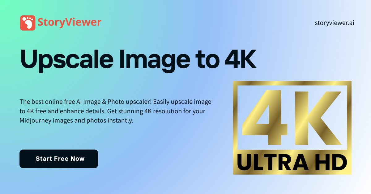 Free 4K Upscaler: Upscale Images to 4k With AI